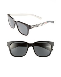 Burberry 55mm Sunglasses Black One Size