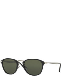 Persol Calligrapher Edition Po3165s Acetate Polarized Sunglasses Black