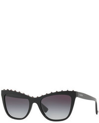 Valentino Cat Eye Rockstud Sunglasses