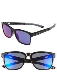 Oakley Catalyst 56mm Polarized Sunglasses Black