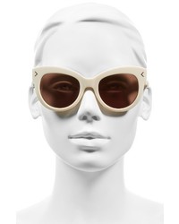 Charli 52mm Cat Eye Sunglasses Dark Demi Shiny Gold