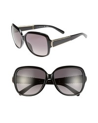 Chloé Chloe 59mm Oversized Sunglasses Black One Size