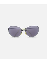 Christopher Kane Oval Frame Sunglasses