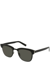 Saint Laurent Classic 108 Retro Sunglasses Black