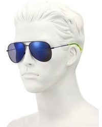 Saint Laurent Classic 11 59mm Mirrored Pilot Sunglasses
