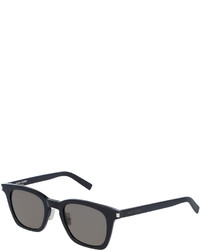 Saint Laurent Classic 138 Slim Acetate Sunglasses Black