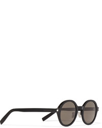 Saint Laurent Classic 161 Slim Round Frame Acetate Sunglasses