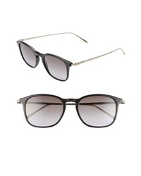 Salvatore Ferragamo Classic Logo 53mm Gradient Rectangle Sunglasses