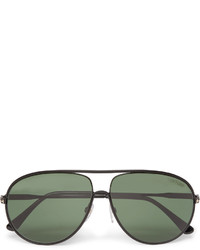 Tom Ford Cliff Aviator Style Metal Polarised Sunglasses