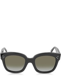 Celine Cline Cl41805s New Audrey Black Acetate Sunglasses