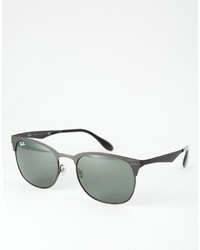 Ray-Ban Clubmaster Sunglasses Matte Rb3538