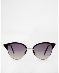Asos Collection Metal Cat Eye Sunglasses