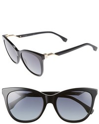 Fendi Cube 55mm Cat Eye Sunglasses