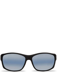 Vuarnet Cup Large Rectangular Active Polarized Sunglasses Blackblue