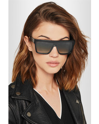 Victoria Beckham D Frame Acetate Sunglasses Black