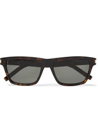 Saint Laurent D Frame Tortoiseshell Acetate Sunglasses