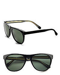 Oliver Peoples Daddy B Retro Round Sunglasses