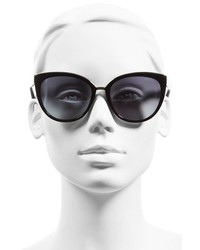 Jimmy Choo Danas 56mm Cat Eye Sunglasses Black