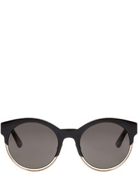 Christian Dior Dior Black Round Sunglasses