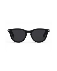 Christian Dior Dior Blacksuit 50mm Blacksuit Sunglasses In Shiny Black Smoke At Nordstrom