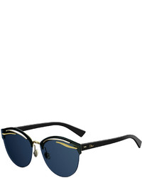 Christian Dior Dior Emprise Semi Rimless Monochromatic Sunglasses