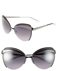 Christian Dior Dior Eyes 1 60mm Metal Butterfly Sunglasses
