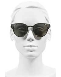 Christian Dior Dior Sculpts 53mm Cat Eye Sunglasses Palladium