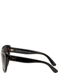 Dolce & Gabbana Dolce And Gabbana Black Cat Eye Sunglasses