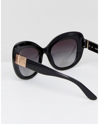 Dolce & Gabbana Dolce Gabanna Classic Cateye Sunglasses In Black