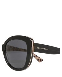 Dolce & Gabbana Butterfly Shaped Acetate Sunglasses