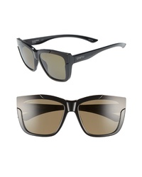 Smith Dreamline 62mm Oversize Butterfly Chromapop Polarized Sunglasses
