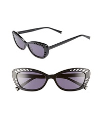 Kendall & Kylie Extreme 55mm Cat Eye Sunglasses