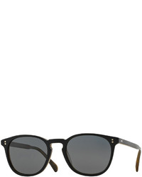 Oliver Peoples Finley Esq 51 Acetate Polarized Sunglasses Black