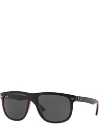 Ray-Ban Flat Top Plastic Sunglasses Black