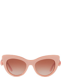 Dolce & Gabbana Flowers Lace Gradient Cat Eye Sunglasses