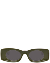 Loewe Green White Paulas Ibiza Original Sunglasses