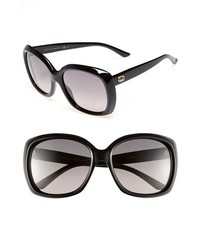 Gucci 57mm Sunglasses Black One Size