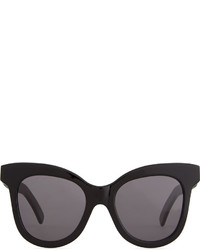 Illesteva Holly Cat Eye Sunglasses Black