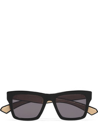 Dita Insider Two D Frame Acetate Sunglasses Black