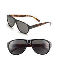 John Varvatos Collection 59mm Sunglasses Black One Size