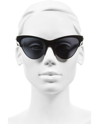 Le Specs Kin Ink 55mm Sunglasses Black Rubber Gold