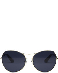 Elizabeth and James La Brea Stainless Steel Butterfly Sunglasses