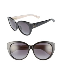 Dior Lady 58mm Cat Eye Sunglasses