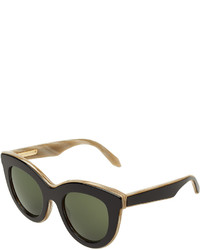 Victoria Beckham Layered Cat Eye Sunglasses