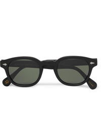 Moscot Lemtosh Round Frame Matte Acetate Sunglasses