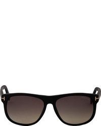 Tom Ford Matte Black Olivier Sunglasses
