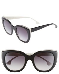 Alice + Olivia Mercer 52mm Cat Eye Sunglasses