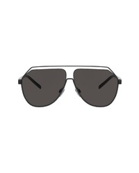 Dolce & Gabbana Metal Man 35mm Aviator Sunglasses