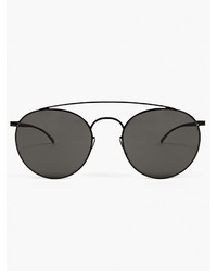 Mykita X Maison Martin Margiela Black Essential Sunglasses