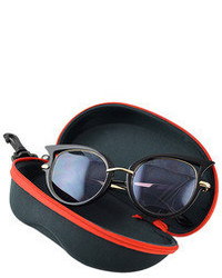 Cat Eye New Arrivals Fashionable Black Sunglasses 2015